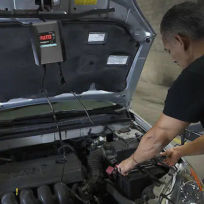 10-Amp 6-Volt/12-Volt Automotive Battery Charger and Maintainer: Digital Display
