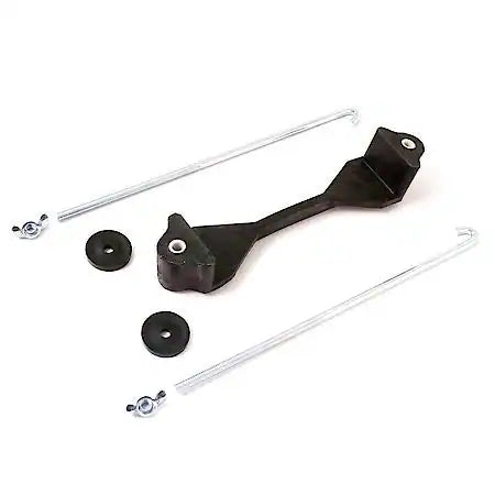 Universal Rubber Mount Strap With 10" J-Hooks