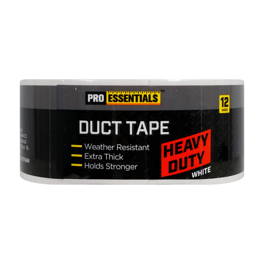Pro Essentials Duct Tape, White