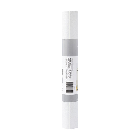 American Crafts Silver Powder Vinyl Adhesive Roll, 12 x 36 in