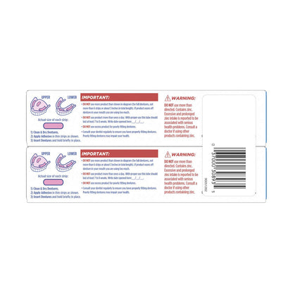 Fixodent Original Secure Denture Adhesive 2.4oz (Twin Pack)
