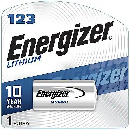 123 Lithium Batteries (1 Pack), 3V Photo Batteries