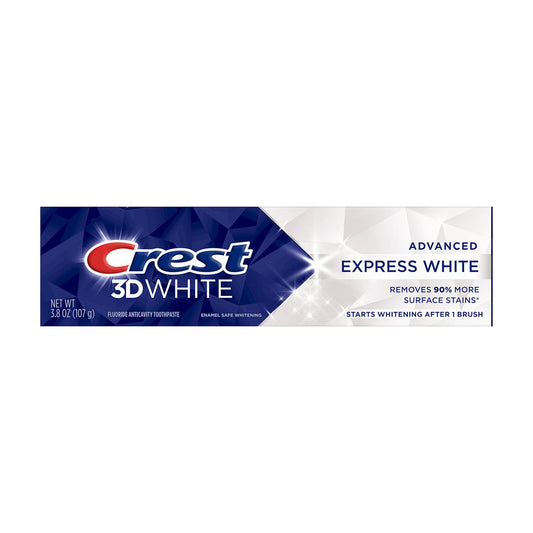 Crest 3D White Advanced Express White Toothpaste, 3.8 oz