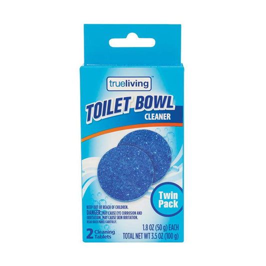 TrueLiving Toilet Bowl Cleaner Tablets, Twin Pack, 3.5 oz
