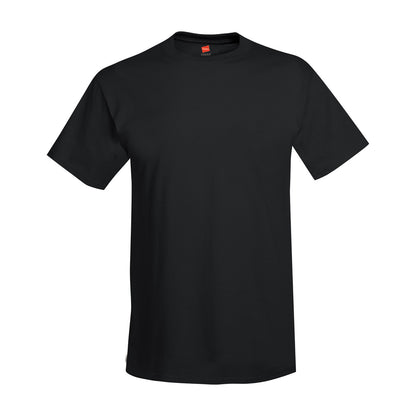 Hanes Men's Short Sleeve Tee - Black, 2X