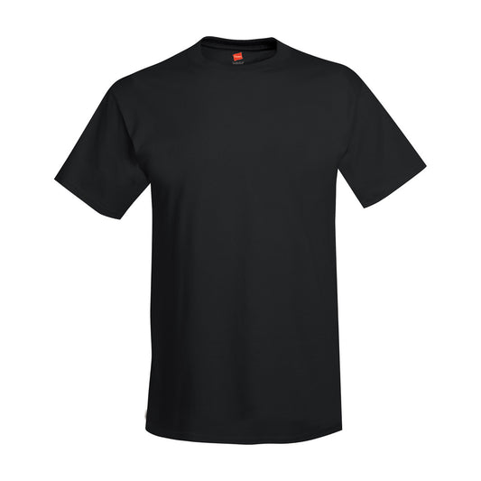 Hanes Men's Short Sleeve Tee - Black, 2X