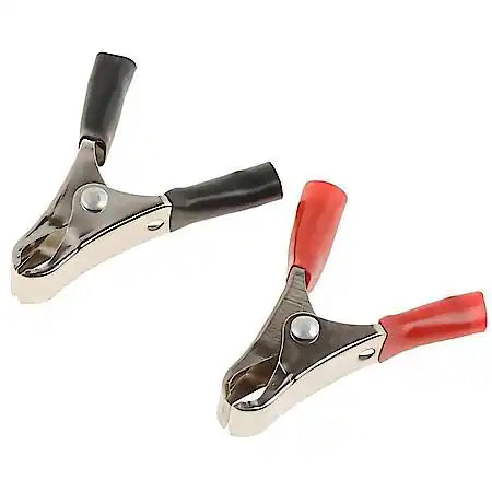 10 AMP Red/Black Insulated Clamp