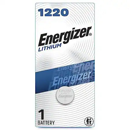 1220 Lithium Coin Battery, 1 Pack