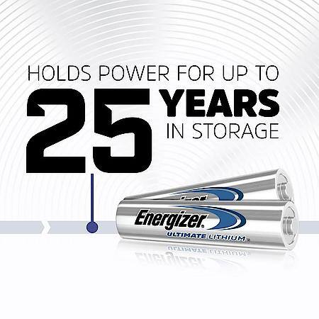 Ultimate Lithium AAA Batteries (2 Pack), Triple A Batteries