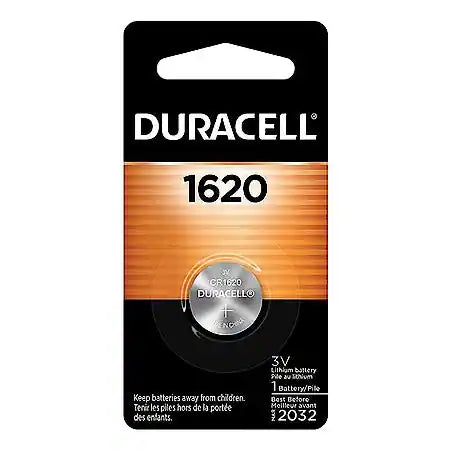 1620 Lithium Coin Battery: Longer Lasting Specialty Batteries, 1 Pack