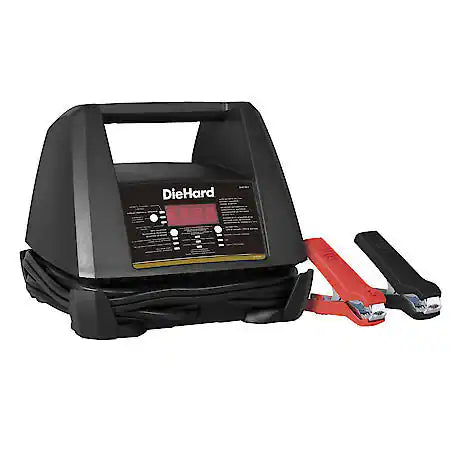125-Amp 6-Volt/12-Volt Battery Charger and Engine Starter: 40-Amp/15-Amp Boost