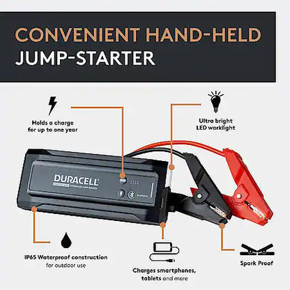 1800 Amp Bluetooth Lithium-Ion Jump Starter: With USB Charger, 1800 Peak Amps