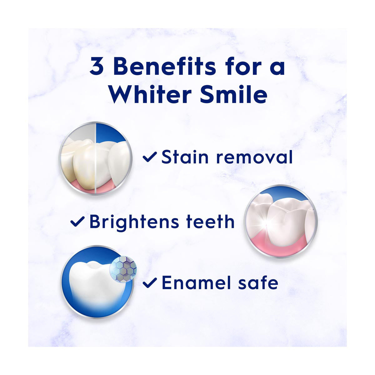 Crest 3DWhite Advanced Teeth Whitening Toothpaste, Arctic Fresh, 2.4 oz