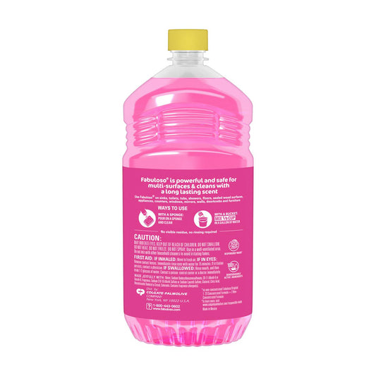 Fabuloso Multi Surface All Purpose Floor Cleaner, Watermelon Scent, 56 fl oz