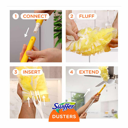 Swiffer Duster Heavy Duty Starter Kit with 2 Refills