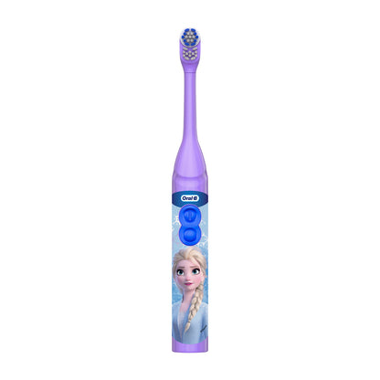 Oral-B Kid's Battery Toothbrush featuring Disney's Frozen, Soft Bristles, for Kids 3+