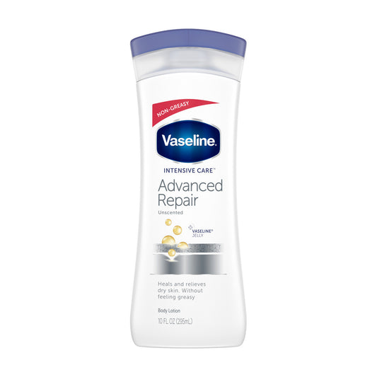 Vaseline Hand and Body Lotion Advanced Repair Unscented 10 oz