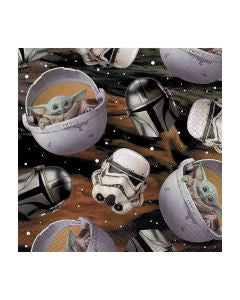 Unique Star Wars The Mandalorian The Child Baby Yoda Luncheon Napkins, 16 ct