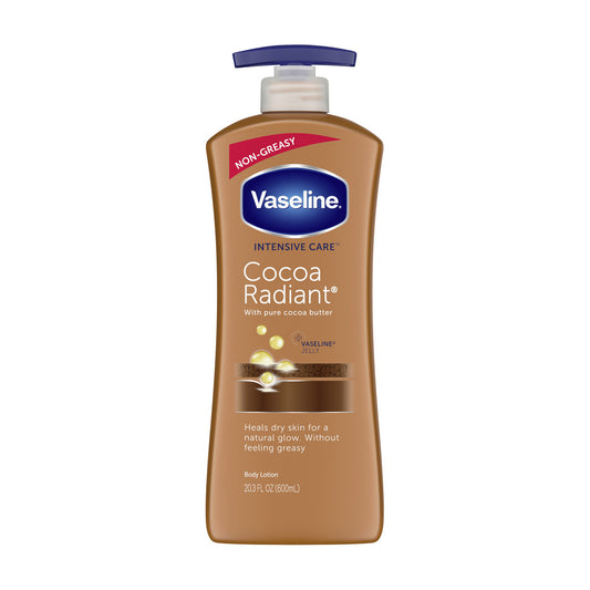 Vaseline Intensive Care Cocoa Radiant Hand and Body Lotion, 20.3 oz
