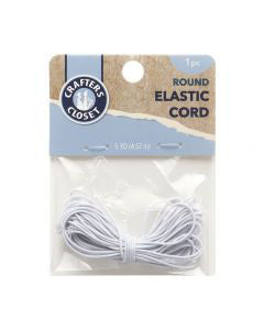 Crafter's Closet Round Elastic Cord