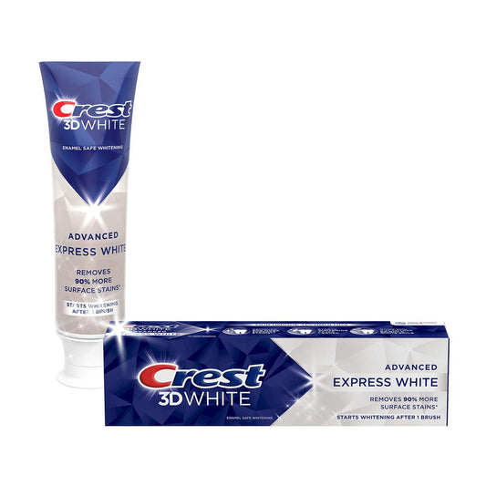 Crest 3D White Advanced Express White Toothpaste, 3.8 oz