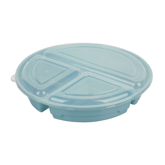 TrueLiving Meal Prep Round Food Containers, 5 pk, Assorted