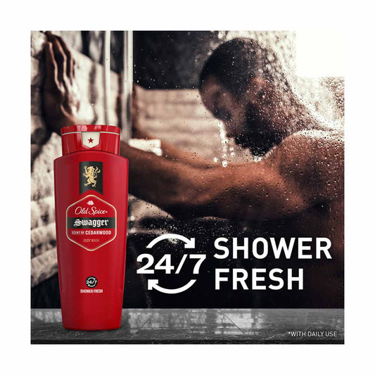 Old Spice Men's Body Wash, Swagger Scent of Confidence, 473 ml (16 fl oz)