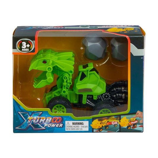 Turbo Power Friction Powered Dinosaur Construction Toy, 1 ct - Assorted