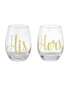 True Living Wine Glass Gift Set, 2 count, 18 fl oz