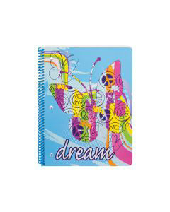 Office Hub Fashion Spiral Journal, 96 sheets - Assorted