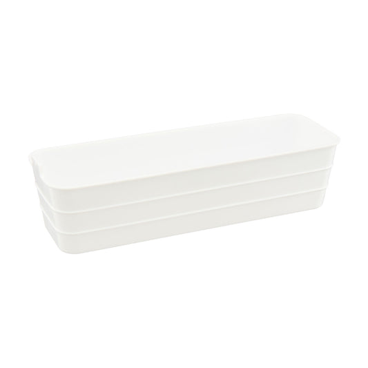 Trueliving Narrow Trays, 3 Pack