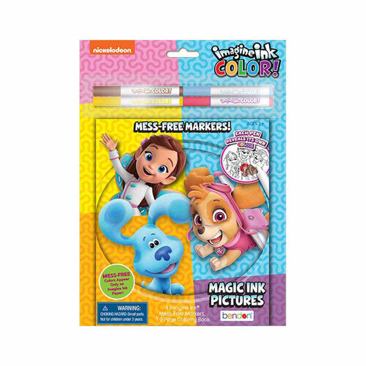 Bendon Nick Jr. Imagine Ink COLOR! Pad, 1 ct