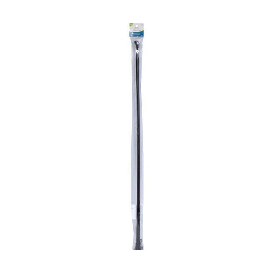 TrueLiving Window Curtain Tension Rod - Black, 48" x 84"